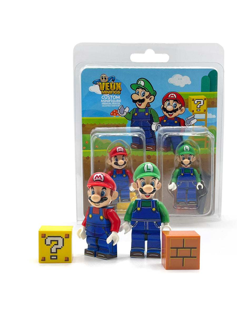 Luigi lego minifigure sale