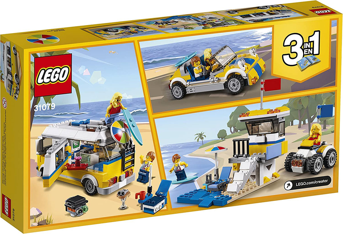 Lyn miles dart LEGO Creator 3in1 Sunshine Surfer Van 31079 – Veux Toys Shop