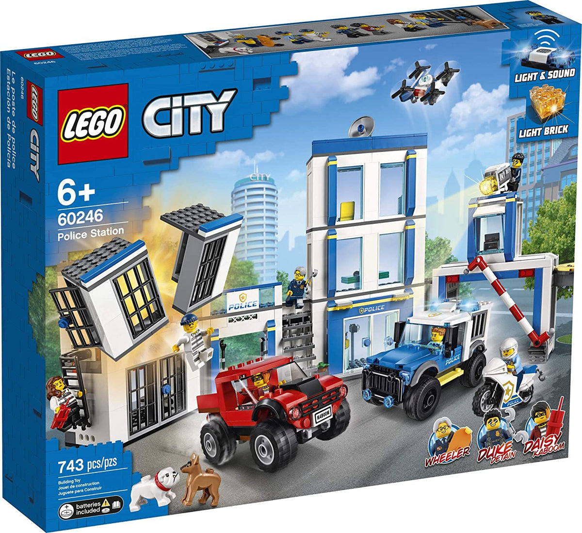 LEGO City Police Station 60246 New 2020 Pieces) – Veux Toys Shop