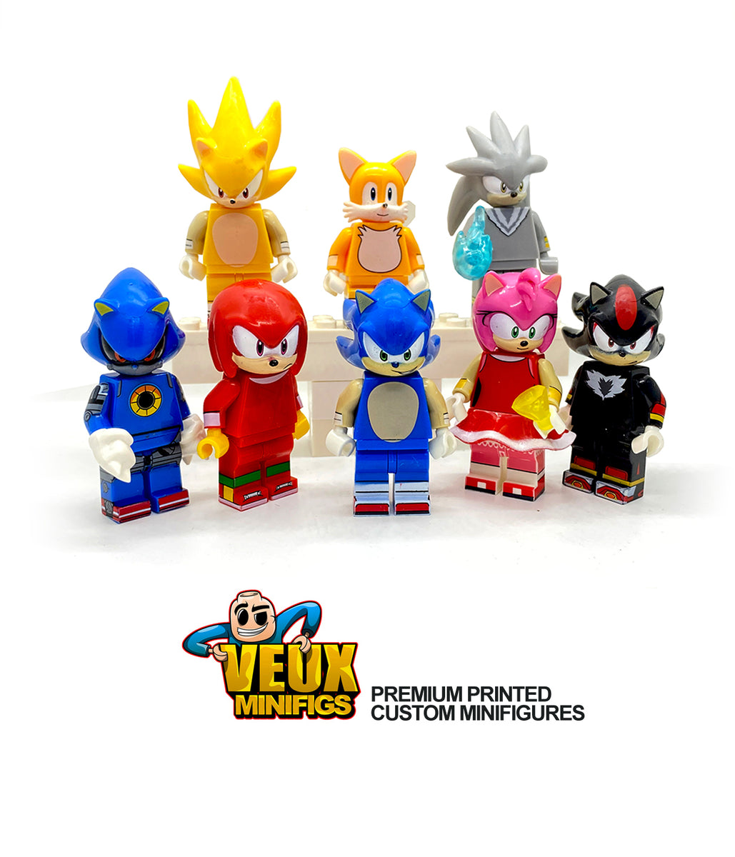 Sonic the Hedgehog set 0f 8 V1 – Veux Toys Shop