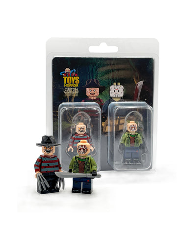 Freddy and Jason Custom minifigures