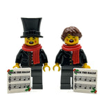 Custom Christmas Caroler Minifigs