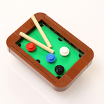 Pool Table Building Kit made from LEGO parts