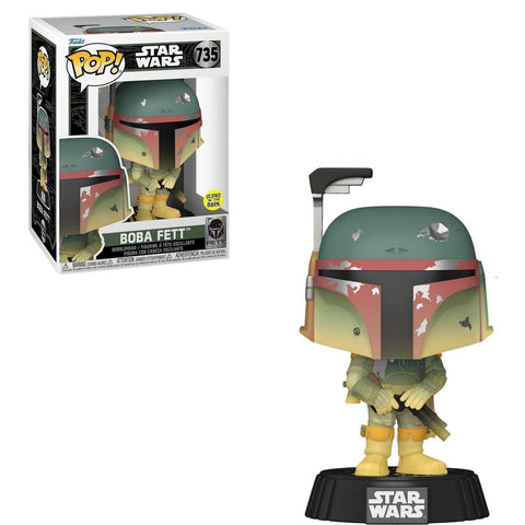 Boba Fett (Glow-In-The-Dark) Star Wars Funko Pop! #735
