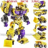 Jinbao 5-in-1 Big Transformation Predaking Anime Robot Action Figure