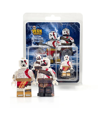 KRATOS God of War Custom Minifigures set of 2