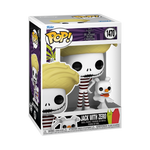 Funko Pop! Disney The Nightmare Before Christmas Jack Skellington with Zero Beach Vinyl Figure