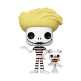 Funko Pop! Disney The Nightmare Before Christmas Jack Skellington with Zero Beach Vinyl Figure