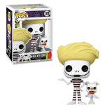 Funko Pop! Disney The Nightmare Before Christmas Jack Skellington with Zero Beach Vinyl Figure