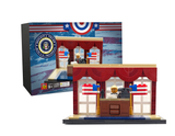 Oval office building blocks with 45th president Donald J Trump MOC set