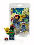 Trainer Ash and pikachu custom minifigure