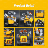 WALL-E MOC building Bricks 695+pcs