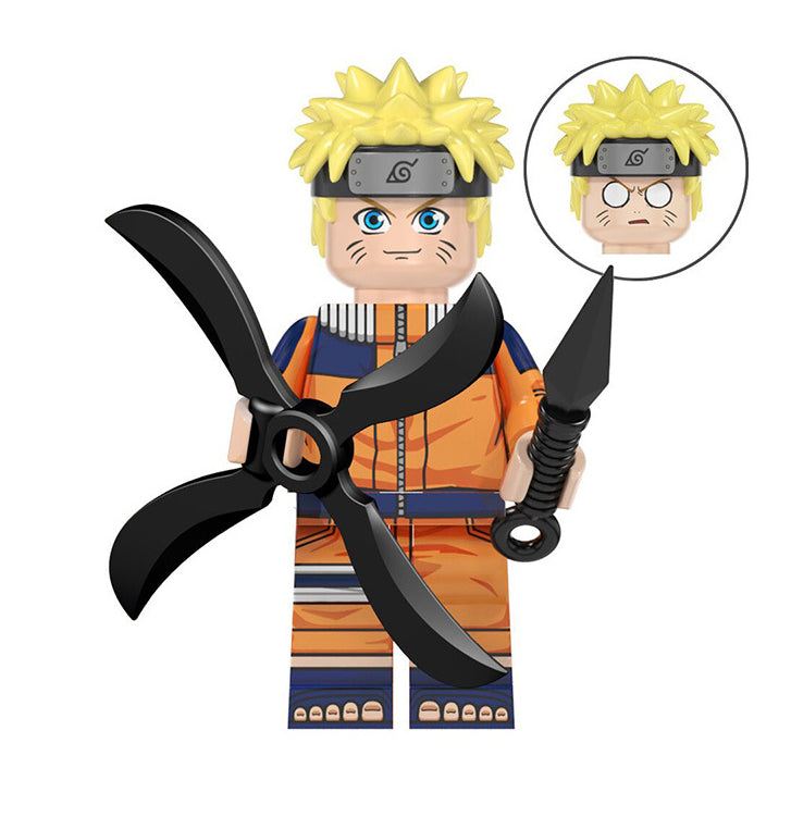 Naruto Anime Custom Minifigure Set de 8 – Veux Toys Shop
