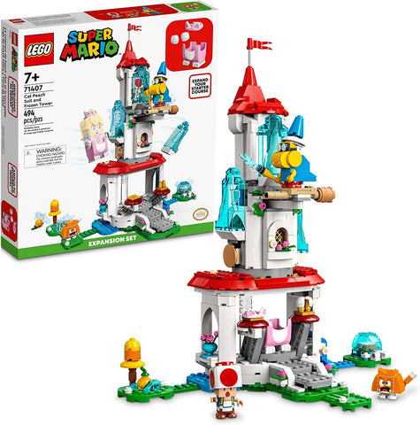 LEGO Super Mario Cat Peach Suit and Frozen Tower Expansion Set 71407