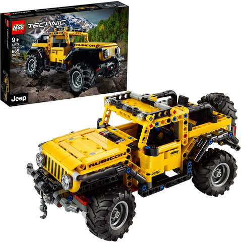 LEGO Technic Jeep Wrangler 42122 Hochleistungsspielzeugfahrzeuge, neu 2021 (665 Stücke)
