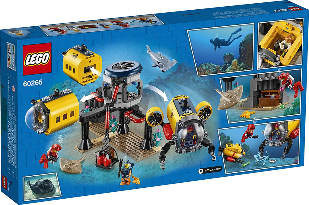selvmord straf Shining LEGO City Ocean Exploration Base Playset 60265 – Veux Toys Shop