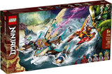 LEGO NINJAGO CATAMARAN SEA Battle 71748 Novo 2021 (780 peças)