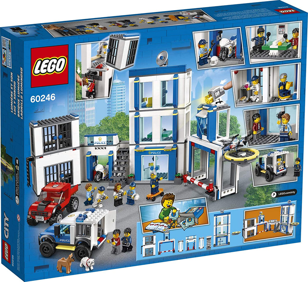 Estacion de policia de LEGO City 60246 Policia NUEVA 2020 743 piezas Veux Toys Shop