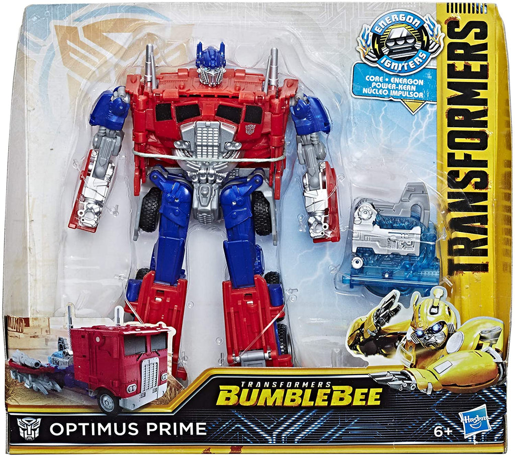 Transformers bumblebee movie optimus prime clearance toy