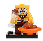 Ensemble de figurines personnalisées Spongebob de 8