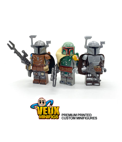 Star Wars Mandalorian and baby Yoda custom minifigure V1 – Veux Toys Shop