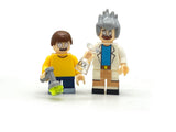 Rick und Morty inspirierten maßgefertigte Minifigure
