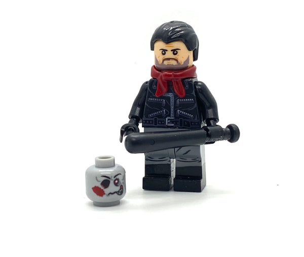 Negan walking dead custom minifigure Veux Toys Shop