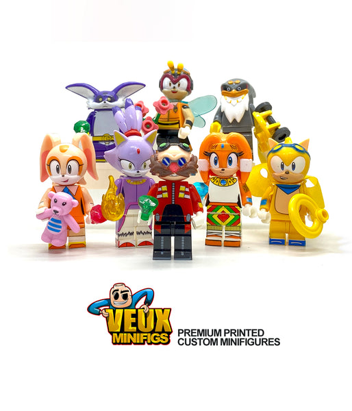 Sonic The Hedgehog Series Custom Minifigure Set #2 – Veux Toys Shop