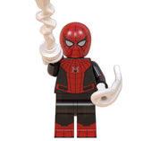 Spider-Man loin de Home Minifigure Set de 7, Spider-Man, Nick Fury, Mysterio, Spider Monkey, MJ, Ned