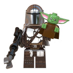 Star Wars Mandalorian et Baby Yoda Custom Minifigure V1
