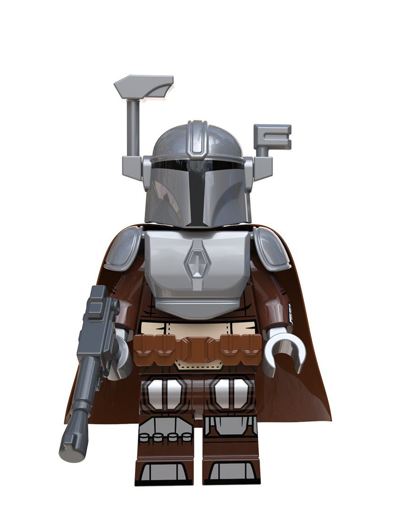 The mandalorian custom lego figure hot sale