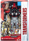 Transformers The Last Knight Autobots Unite Autobot Hot Rod Figura de ação exclusiva [Flip & Change]