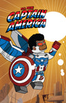New Captain America LEGOLIZE COLLECTIBLE POSTER 11X17"