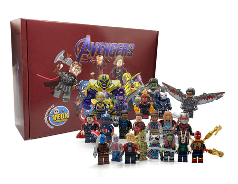 Avengers Endgame custom Minifigures Box Set