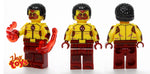 Conjunto de minifiguras personalizadas da DC Comics de 7 a versão da série de TV flash