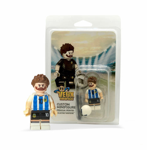 Minifiguras colecionáveis ​​personalizáveis ​​da Copa do Mundo da FIFA Lionel Messi