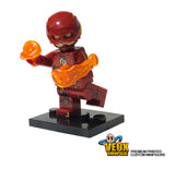 DC Comics Custom Inspired minifigure The Flash (Barry Allen) Tv series Version.