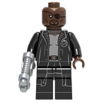 Spider-man far from home minifigure set of 7, Spider-man, Nick fury, mysterio, spider monkey, MJ,Ned