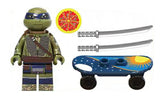 Minifiguras personalizadas adolescentes de Mutant Ninja Tortugas