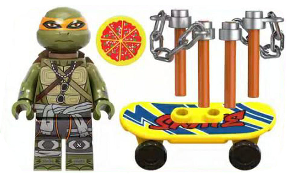 Teenage Mutant Ninja Turtles Custom minifigures – Veux Toys Shop
